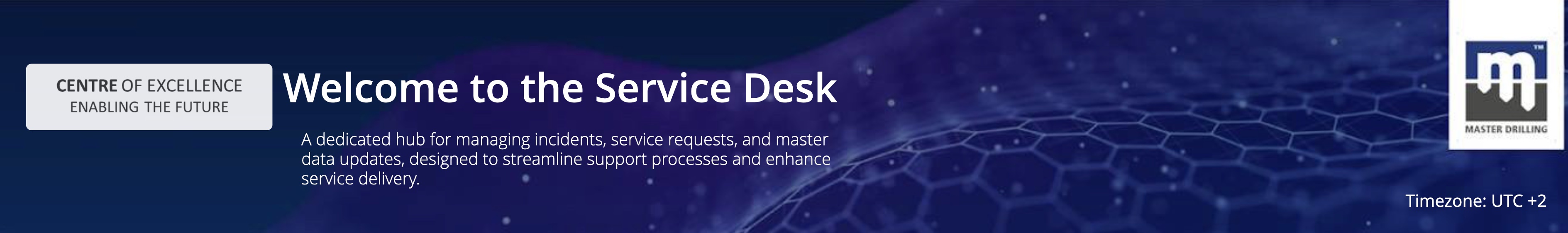 Welcome to the Service Desk